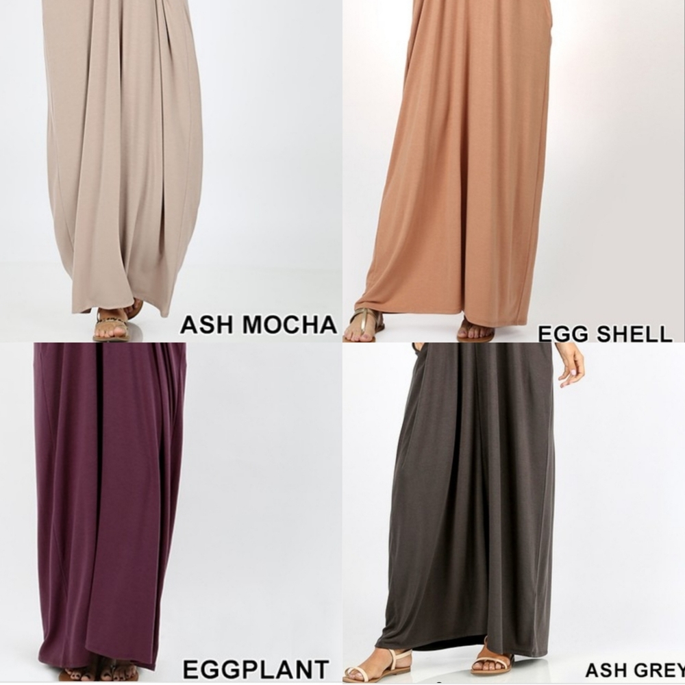 V Neck Harem Maxi Dress  S-XL - Picture 5 of 6